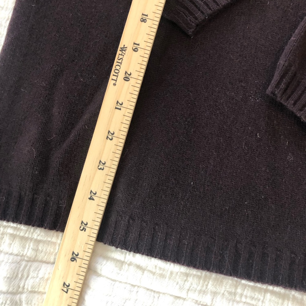Brunello cucinelli cashmere turtleneck sweater shoulder pads EUC 1691 - Picture 11 of 14